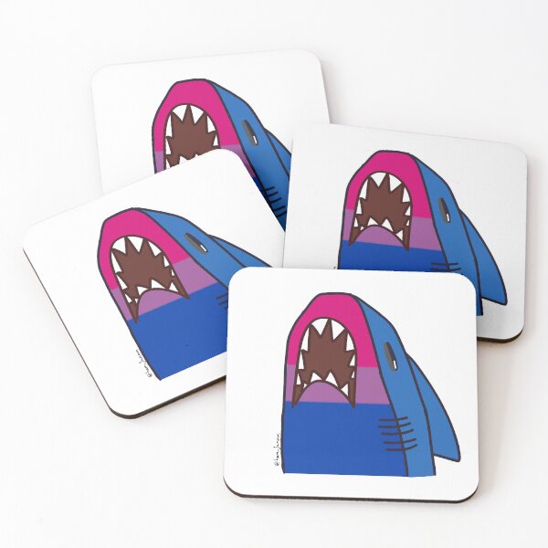 Item preview, Bisexual Shark designed and sold by ham_jam official Redbubble .