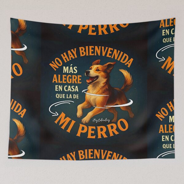 Item preview, There is no happier welcome than that of my dog — By Coloralmy designed and sold by Coloralmy.