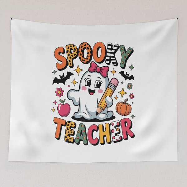 Item preview, Spooky Teacher Pumpkin halloween designed and sold by VladoZork.