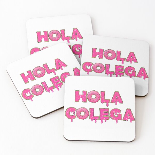 Item preview, HELLO COLLEAGUE – Pink Donut Letters PNG No Background designed and sold by Demiurgos-Art.