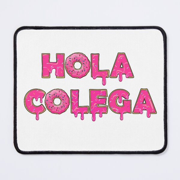 Item preview, HELLO COLLEAGUE – Pink Donut Letters PNG No Background designed and sold by Demiurgos-Art.