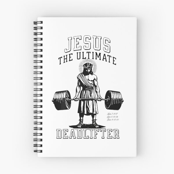 Item preview, Jesus The Ultimate Deadlifter designed and sold by merlinnears.