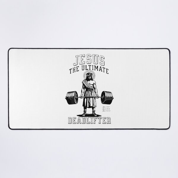 Item preview, Jesus The Ultimate Deadlifter designed and sold by merlinnears.
