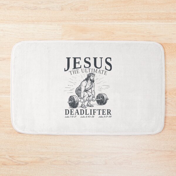 Item preview, Jesus The Ultimate Deadlifter  designed and sold by merlinnears.