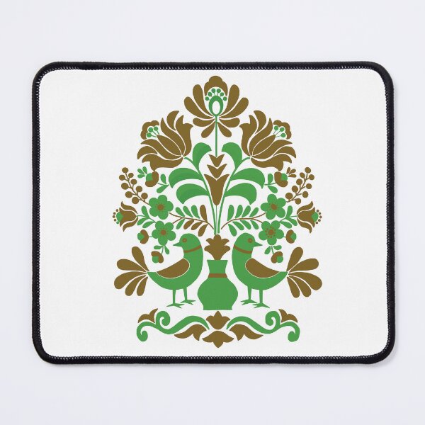 Item preview, Paisley block bird and flower designed and sold by lifecolorsandme.