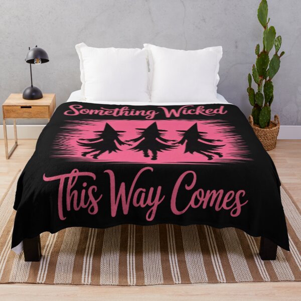 Item preview, Something Wicked This Way Comes Witch Halloween designed and sold by Vastingan.