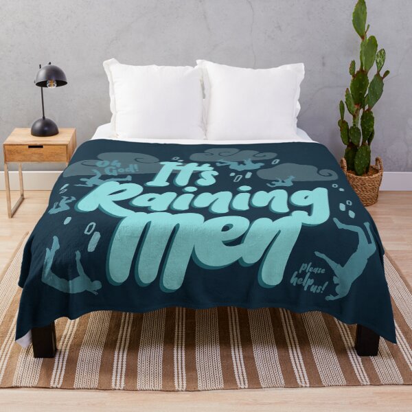 Item preview, It's Raining Men - Dark Humor designed and sold by HereIsTheStore.