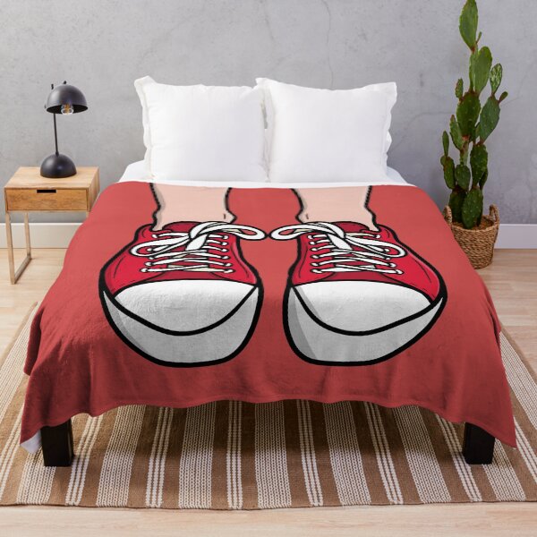 Item preview, Red Sneakers Cartoon Feet designed and sold by shopdiego.