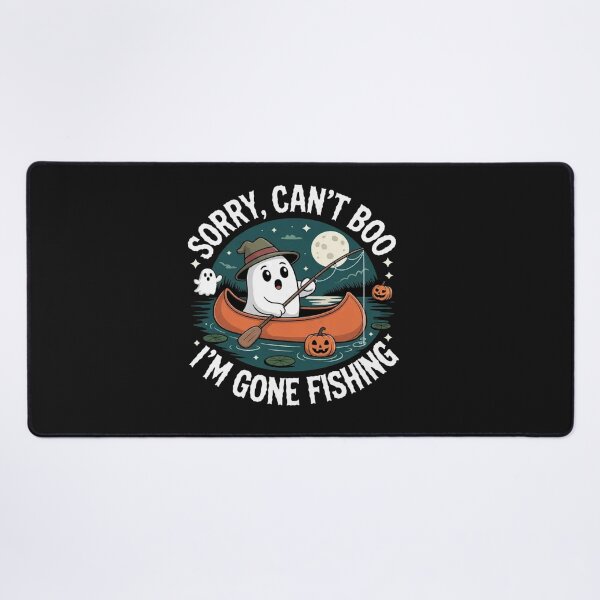 Item preview, Sorry Can’t Boo I’m Fishing Ghost Halloween designed and sold by Vastingan.