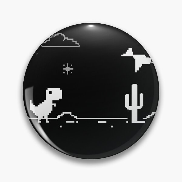 Item preview, t rex chrome browser game designed and sold by samuzai.