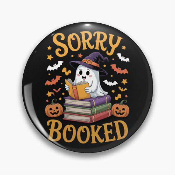 Item preview, Sorry I'm Booked Ghost Reading Book Lover Teacher Halloween designed and sold by Vastingan.