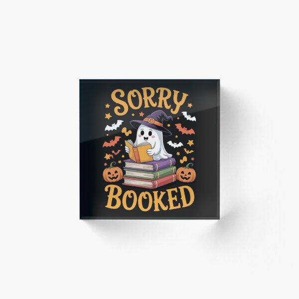 Item preview, Sorry I'm Booked Ghost Reading Book Lover Teacher Halloween designed and sold by Vastingan.
