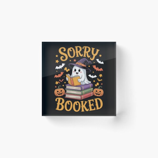 Item preview, Sorry I'm Booked Ghost Reading Book Lover Teacher Halloween designed and sold by Vastingan.