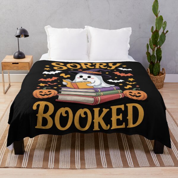 Item preview, Sorry I'm Booked Ghost Reading Book Lover Teacher Halloween designed and sold by Vastingan.