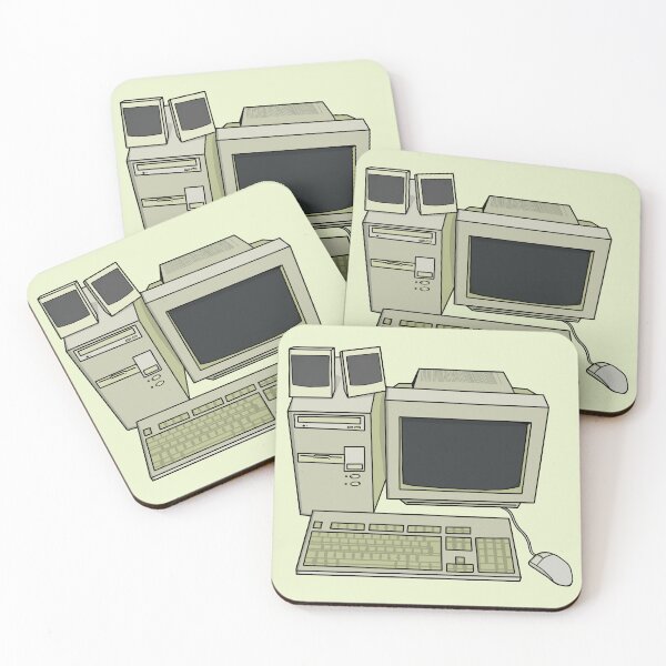 Item preview, Retro Computer Desk Setup designed and sold by shopdiego.