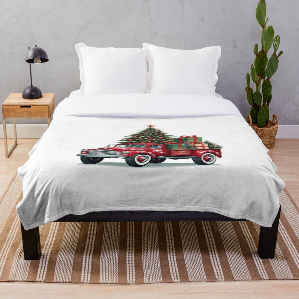 Item preview, Vintage Merry Christmas Red Truck Funny Xmas Tree Boys Men designed and sold by Brettgison.