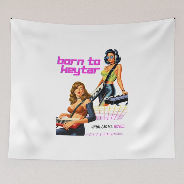 Item preview, Born To Keytar 80S Art  designed and sold by Albertrichar6.