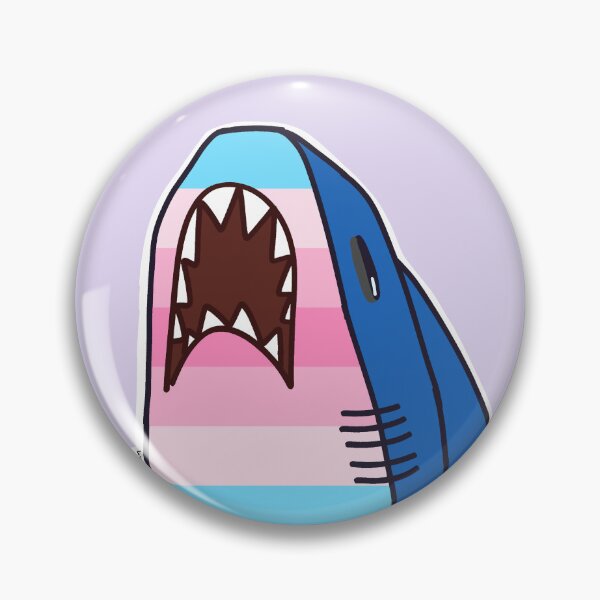 Item preview, Trans-feminine Shark designed and sold by ham_jam official Redbubble .