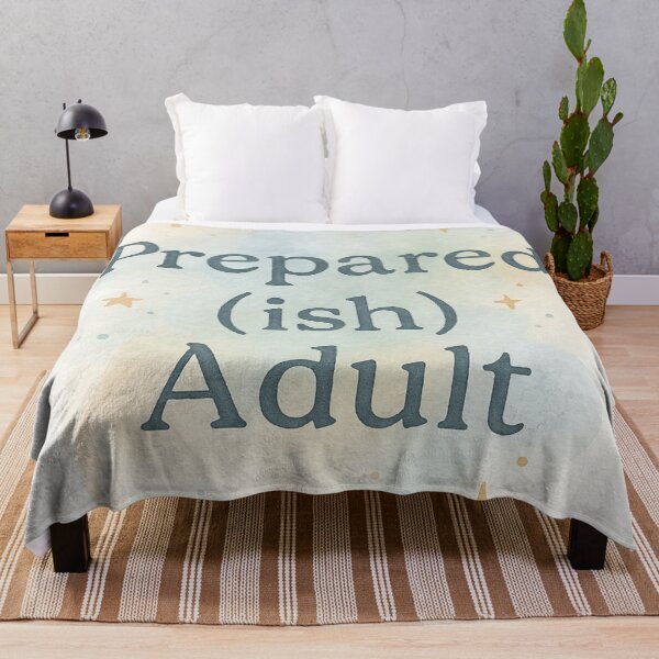 Item preview, Prepared (ish) Adult — Montessori Humor Watercolor Design designed and sold by MforMontessori.