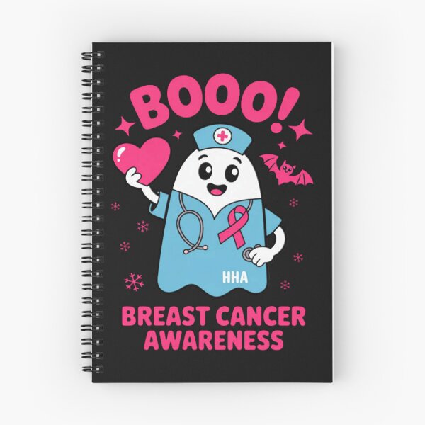 Item preview, Spooky HHA Halloween Breast Cancer Awareness designed and sold by Vastingan.
