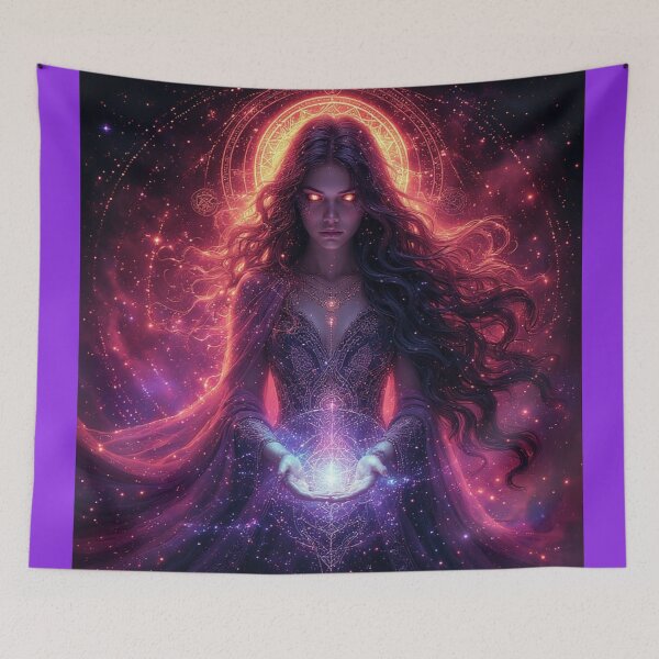 Item preview, Celestial Sorceress: Mystic Energy Unleashed designed and sold by Eden Underground Radio (Official Merch).