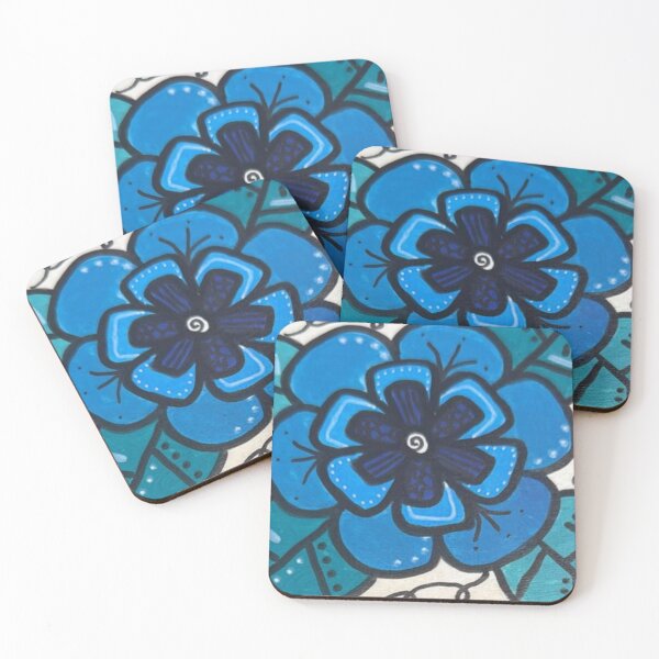 Item preview, Blue flower designed and sold by carolveri.