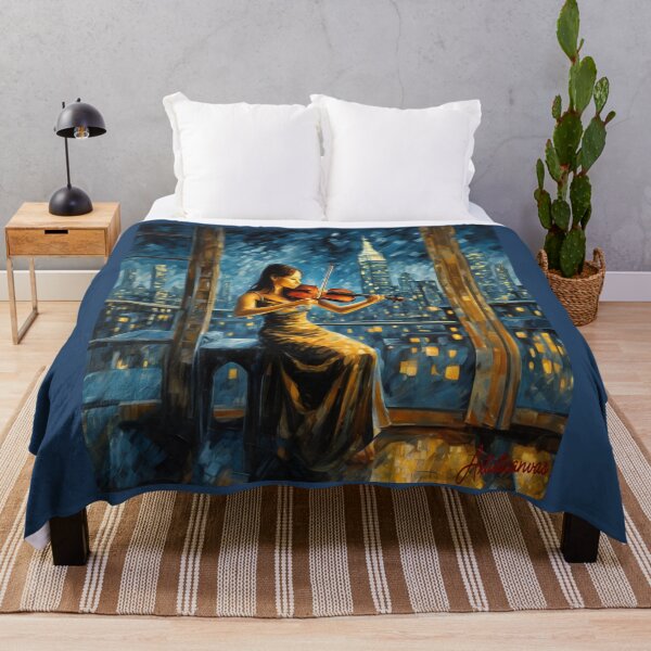 Item preview, "Elegant Woman Playing the Violin" designed and sold by Artisticanvas.