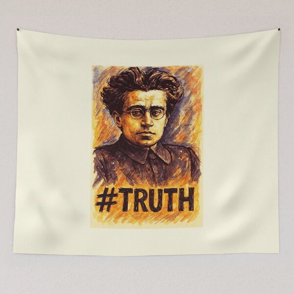 Item preview, Antonio Gramsci Voice of Truth designed and sold by Sarcastic designs.