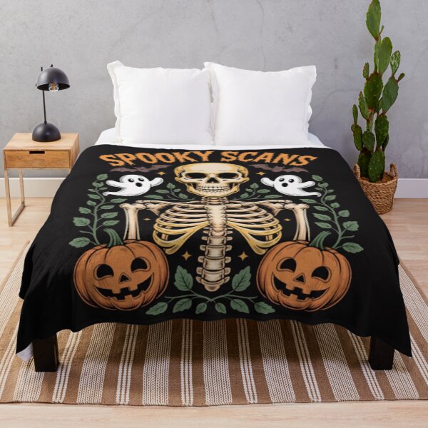Item preview, Spooky Scans Radiology Tech CT Skeleton Ribcage Halloween designed and sold by Ikwalima.