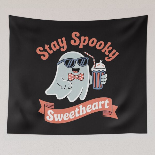 Item preview, Spooky Season Ghost Sassy Pin-Up Sunglasses designed and sold by Ikwalima.