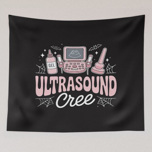 Item preview, Spooky Ultrasound Crew Sonographer Halloween Vascular Tech designed and sold by Ikwalima.