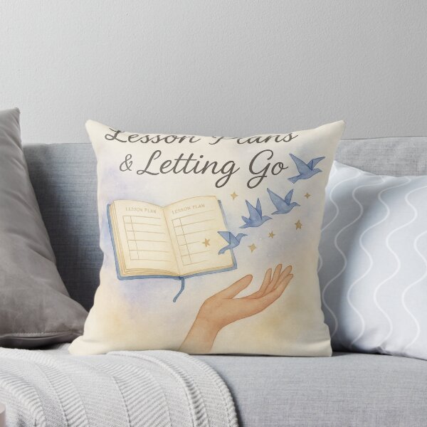 Item preview, Lesson Plans & Letting Go — Montessori Teacher Reflection Design designed and sold by MforMontessori.