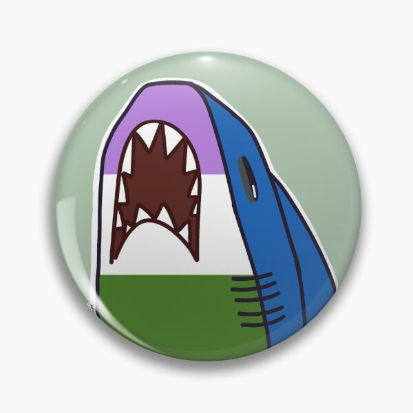 Item preview, Genderqueer Shark designed and sold by ham_jam official Redbubble .