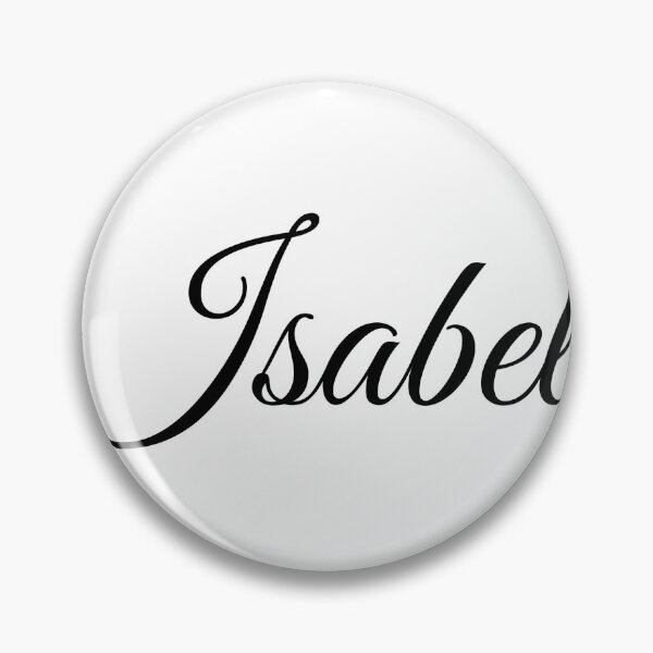 Artikelvorschau, Isabel Cursive Name Design entworfen und verkauft von Queenbiancs.
