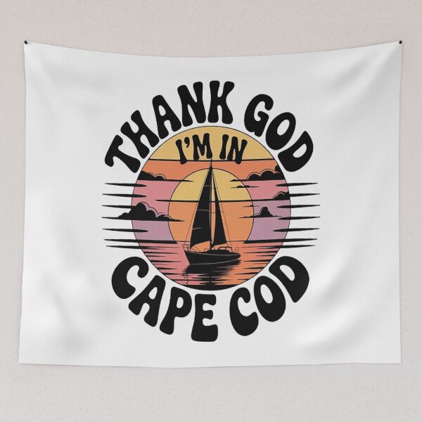 Item preview, Thank God I'm in Cape Cod Novelty Travel designed and sold by Ikwalima.