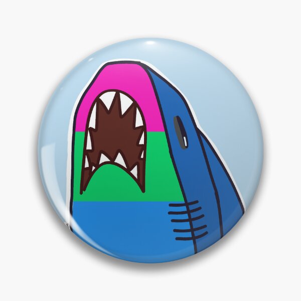 Item preview, Polysexual Shark designed and sold by ham_jam official Redbubble .