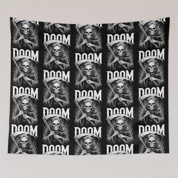 Item preview, Doom – Grim Reaper Scythe Dark Horror Design designed and sold by Taans-Creation.