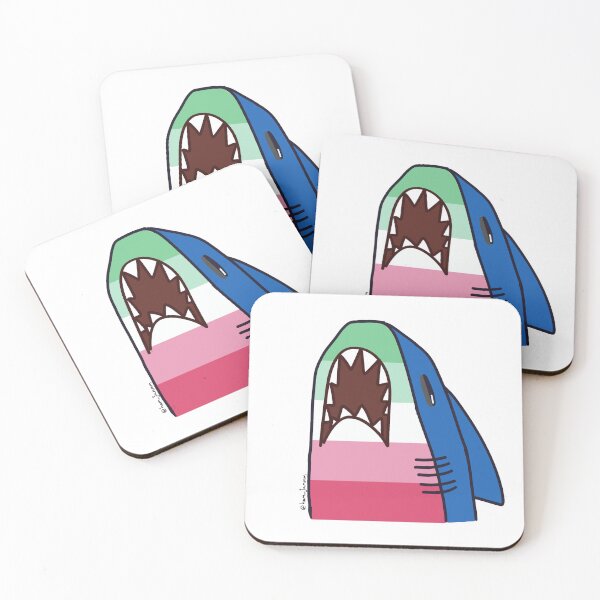 Item preview, Abrosexual Shark designed and sold by ham_jam official Redbubble .