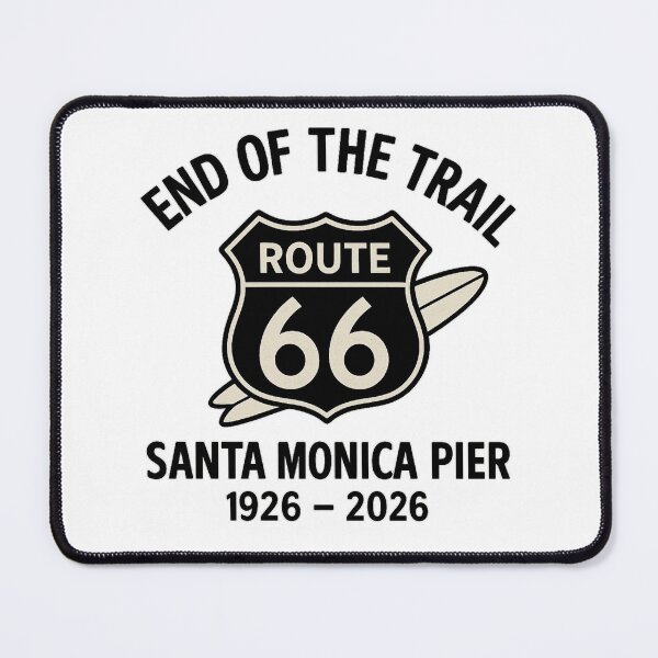 Item preview, Route 66 End of the Trail – Santa Monica Pier Centennial designed and sold by CraftedHome.