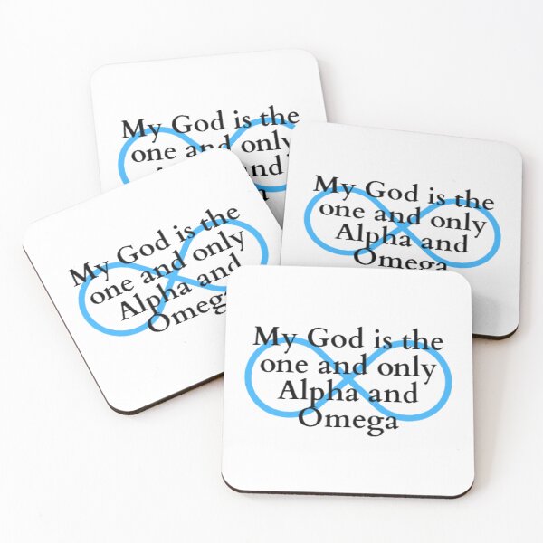 Item preview, My God is the one and only Alpha and Omega designed and sold by HAVVDEMS shop.