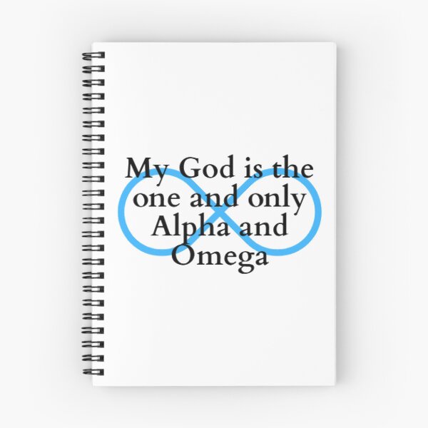 Artikelvorschau, Mein Gott ist das einzige Alpha und Omega entworfen und verkauft von HAVVDEMS shop.