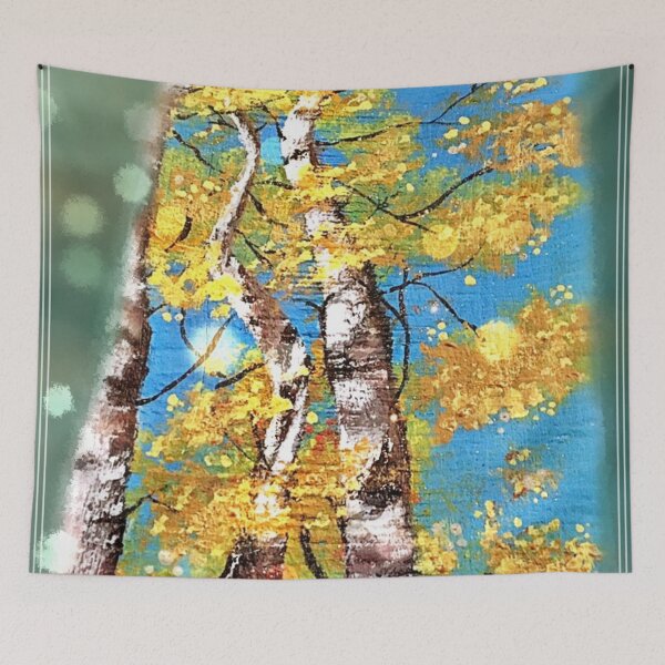 Item preview, Birches in Fall designed and sold by seventySIXart&photo .