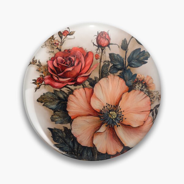 Item preview, Flores de otoño rústicas y desgastadas designed and sold by Eclectic Monkey.