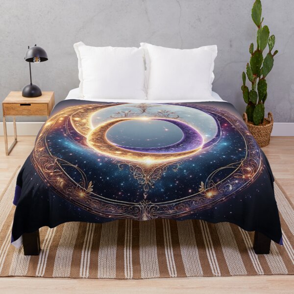 Item preview, Lunar Crystal Dream | Mystic Mist Art designed and sold by Eden Underground Radio (Official Merch).