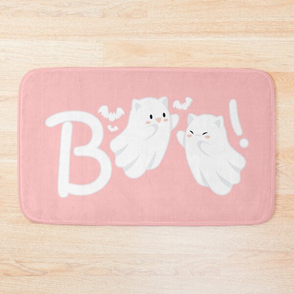 Item preview, Boo Ghost Cats - Playful Halloween designed and sold by chillaxcats.