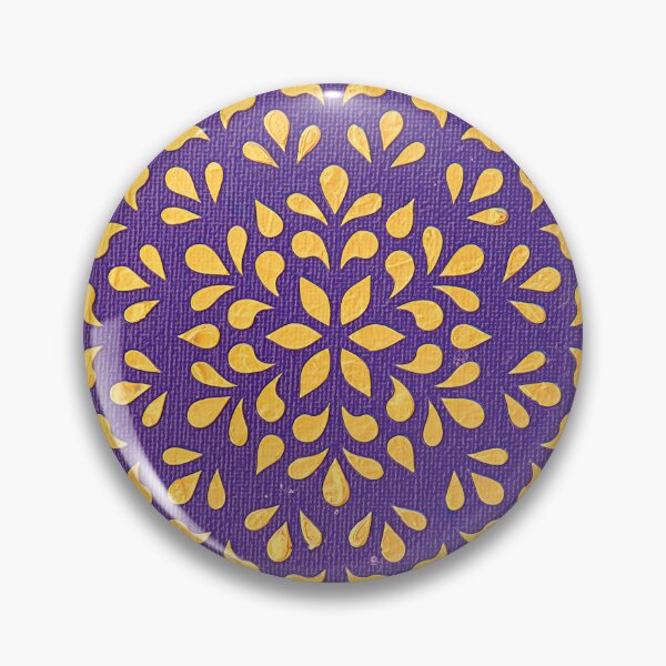 Item preview, Acrylic Pour Mandala Sunrise designed and sold by Elisabeth Lucas.