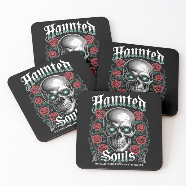 Item preview, Haunted Souls – Skull Rose Gothic Spooky Design designed and sold by Taans-Creation.