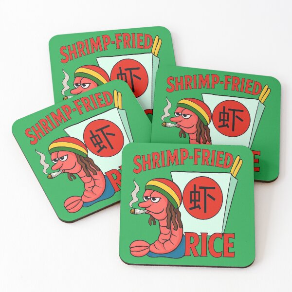 Item preview, SHRIMP FRIED designed and sold by WILDCARD WARES.