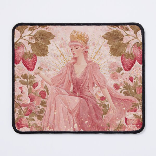 Item preview, The Empress – Strawberry Pink Tarot Illustration designed and sold by PrettyB888.