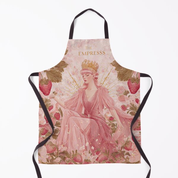 Item preview, The Empress – Strawberry Pink Tarot Illustration designed and sold by PrettyB888.